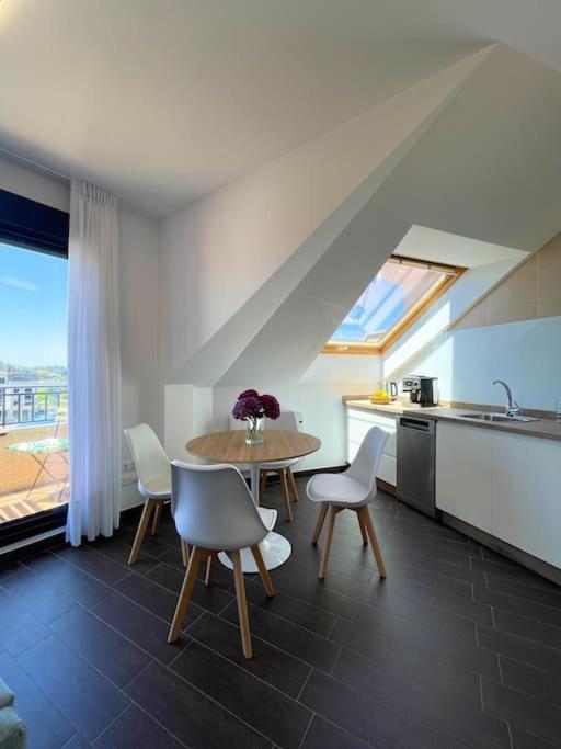 Apto Solpor, Terraza Y Parking Cambados Bagian luar foto
